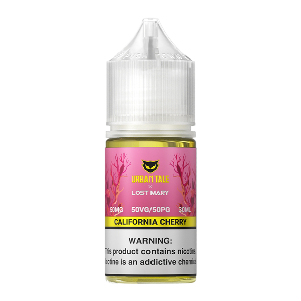 California Cherry LOST MARY X URBAN TALE 30ml- 50mg