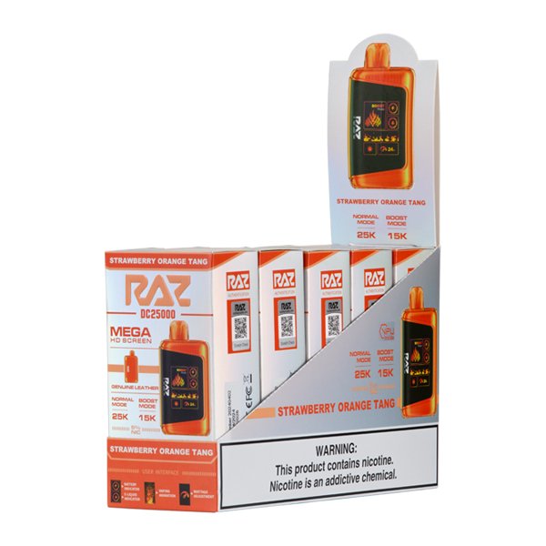 Strawberry Orange Tang RAZ DC25000 - Vapefiniti - Disposables - RAZ DC25000