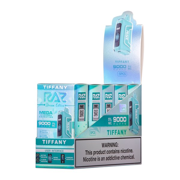 Tiffany RAZ TN9000 - Vapefiniti - Disposables - RAZ TN9000